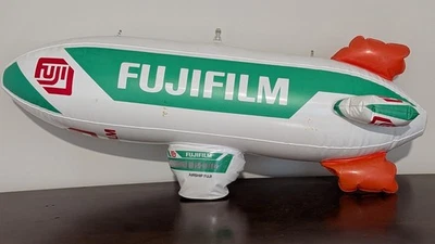 Vintage FUJIFILM Blimp Inflatable Blowup Airship Fuji 80s - Image 1 of 4