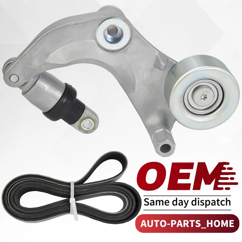 Nuevo kit de polea tensora y correa de transmisión serpentina para Honda Civic 2006-2011 1,8 L Foto 1 de 4