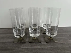 6 Rosenthal Studio Berlin Sektgläser Flöten Rauchglas - Bild 1 von 5
