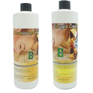 Cirugia Capilar 16 oz Gold Diamond  Incluye Shampoo 500 ml Keratina CeraFria