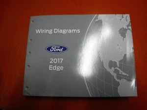 2017 FORD EDGE ORIGINAL FACTORY WIRING DIAGRAM MANUAL SERVICE - Imagen 1 de 4
