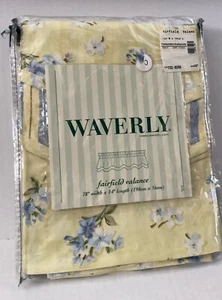 Waverly Fairfield Valance, Fontanelle Buttercream, New - Picture 1 of 7