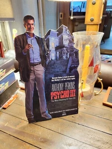 Authentic Psycho III (1986) Countertop Mini promo Standee 15"T X 9"W (36Yrs Old) - Picture 1 of 4