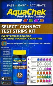 AquaChek 541604APP Select 7-IN-1 Swimming Pool and Spa Test Strips Complete Kit - Picture 1 of 4