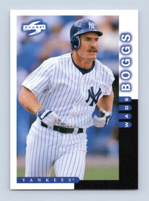 1998 Score #221 Wade Boggs - Image 1 of 2
