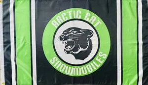MOTOS DE NIEVE ARCTIC CAT 3x5 pies bandera hombre cueva garaje - Imagen 1 de 1