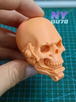 1:18 Skeleton Man Monster Head Sculpt Model F 3.75" soldier Action Figure - Image 1 of 4