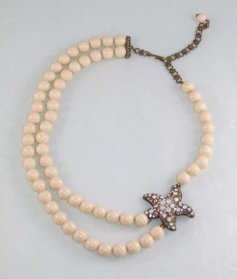 Heidi Daus "Simply Irresistible" 2-Strand Starfish Crystal Pendant Necklace - Image 1 of 4