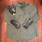Game Winner Upland Field Shooting Shirt homme 2XL camouflage vert manches longues extérieur
