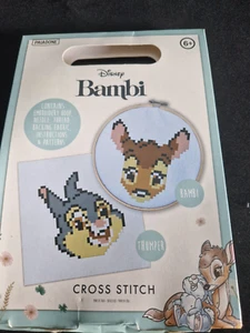 Paladone Disney Cross Stitch Duo Kit - Bambi & Thumper - Picture 1 of 2