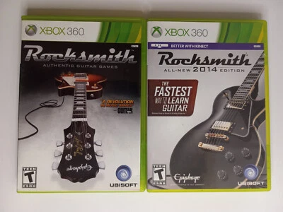 Xbox360 Rocksmith Games: Rocksmith 2011 & 2014 Edition -Authentic Guitar Game - Image 1 of 3