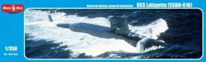 Mikro Mir 350-022 - 1/350 U.S. nuclear-powered submarine "Lafayette" (SSBN-616) - Picture 1 of 12
