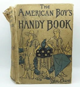 Antiquarian book 1927 The American Boys Handy Book Dan Beard Boy Scout HB - Picture 1 of 12