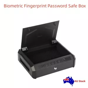 Biometric Gun Safe Quick Access Gun Lock Box with Fingerprint & Digital Keypad - Picture 1 of 10