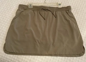 Kyodan Skort Womens Size XL Taupe Golf Tennis Pickleball Skirt - Picture 1 of 9