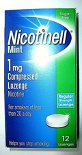NICOTINELL MINT 1mg Compressed Lozenge X 12 Lozenges