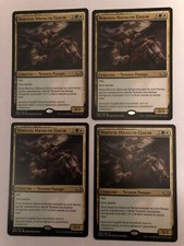 4x Nightshade Moon Heron's Grace Champion Russian EX/NM Magic the Gathering MTG