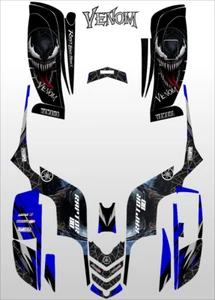 Yamaha Raptor 80 Graphics kit Decals Stickers KIT ATV ALL COLORS VENOM - Picture 1 of 1