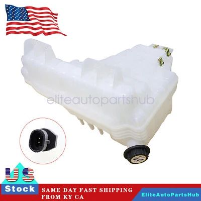 Depósito de refrigerante con orificio sensor para International Harvester LT625 2512250C91 Foto 1 de 4