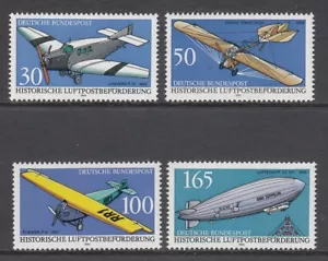 GERMANY - 1991 HISTORIC MAIL AIRCRAFT set of 4 MNH - Imagen 1 de 1