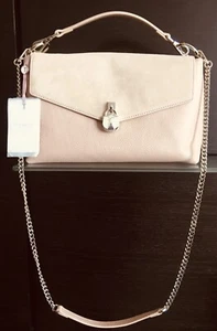 TASCHE TED BAKER MARIEAA SCHULTER - Gr. 7,5"" x 12"" x 4,5"" - LEDER WILDLEDER VORHÄNGESCHLOSS - NEU MIT ETIKETT - Bild 1 von 19