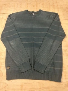 Volcom Vintage Collectable Long Sleeve Striped “BAILEY SWEATER” - Size L - Picture 1 of 7