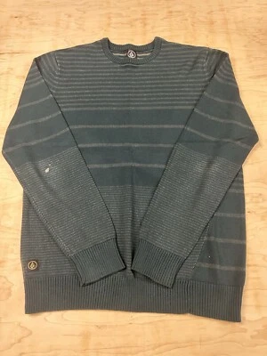 Volcom Vintage Collectable Long Sleeve Striped “BAILEY SWEATER” - Size L - Image 1 of 4
