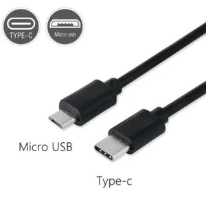 USB 3.1 USB-C Type C to Micro USB Male Sync OTG Charge Data Transfer Cable Cord. - Picture 1 of 10
