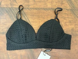 NWT Bardot Black Boucle Bustier XS - Picture 1 of 8