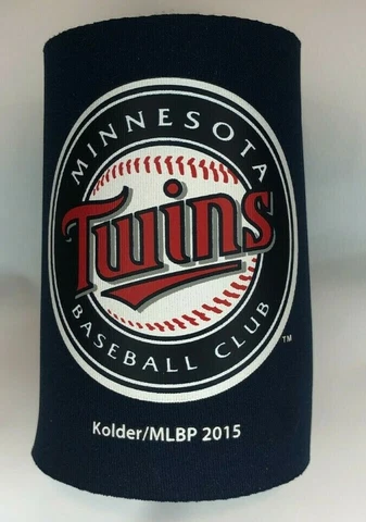 2015 Minnesota Twins Insulated Sleeve Can Cooler Holder Cover