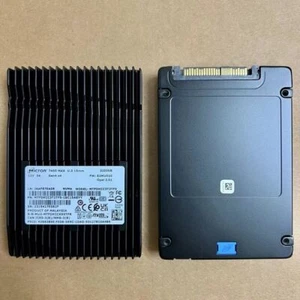 π₯3.2TB SSD MICRON 7450 MAX U.3 15mm 3200GB FW:E2MU010 MTFDKCC3T2TFS-1BC15ABYY - Picture 1 of 5