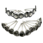2Xainless Steel Wire Brush Set For  Rotary Tool Die Grinder Flat Wheel Cup N1i5)