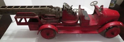 Buddy L 36” Pressed Steel Aerial Fire Truck - Image 1 of 4