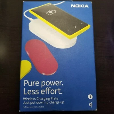 Brand New Nokia DT-900 Wireless Charging Plate Qi Standard White Retail Package - Image 1 of 4