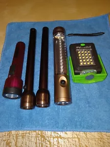 Lot of 5 AA Flashlights - Picture 1 of 24