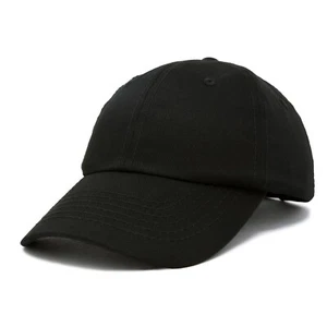 DALIX Unisex Youth Childrens Cotton Cap Adjustable Plain Hat - Picture 1 of 73