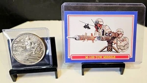 RARE 1991 Hurt River Province $5 Desert Storm Coin W/ Matching Card - Picture 1 of 3