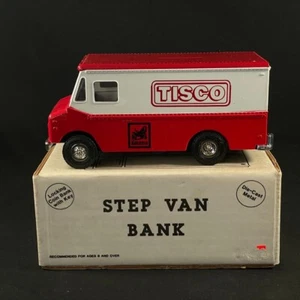 Vintage Ertl Step Van Bank Diecast 1/25 Tisco MINT IN BOX - Picture 1 of 8