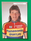 CYCLISME carte  cycliste HENK LUBBERDING équipe PANASONIC Sportlife 1990
