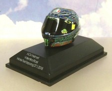 Minichamps Casco Moto GP Test Sepang 2016 V. Rossi AGV, 398160076, en Miniatura (Escala 18 Minichamps Casco Moto GP Test Sepang 2016 V. Rossi AGV, 398160076, en Miniatura (Escala 18