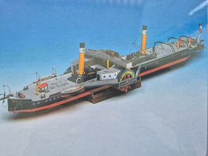 Schreiber-Bogen 1:100 554 Modellbau Schleppdampfer „Württemberg“ in OVP/2503 - Picture 1 of 3