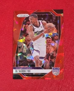 2024-25 Panini Prizm Red Ice #58 De'Aaron Fox Sacramento Kings NBA Card NM-MT+ - Picture 1 of 2
