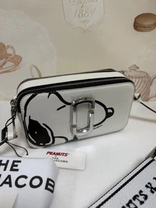 Bolso Bandolera Marc Jacobs Peanuts Snoopy Collab de Hombro con Etiqueta Genuino - Imagen 1 de 10