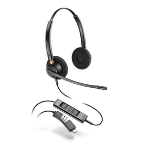 Plantronics Poly – EncorePro 525-M USB-A and USB-C USB headset () –– Acoustic He - Photo 1/7
