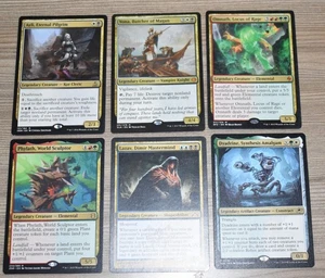 MTG 6x Rara Creatura Leggendaria Vona, Omnath, Phylath, Lazav, Dyadrine & Ayli - Foto 1 di 2