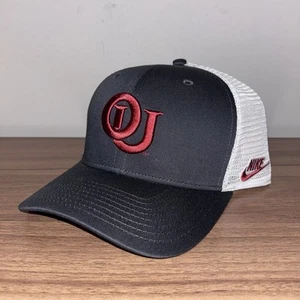 Nike Oklahoma Sooners Rise Trucker SnapBack M/L OU Patch Swoosh Grau Neu - Bild 1 von 5