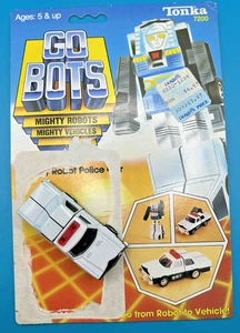 1983 GoBots Hans-Cuff MR-13 Popy Complete Vintage Full Cardback High grade - Picture 1 of 4
