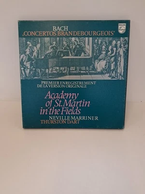 Bach Concertos Brandebourgeois Thurston Dart Neville Marriner  - Photo 1/4