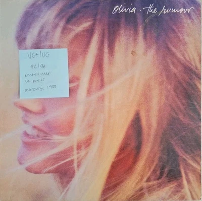 Olivia Newton-John The Rumour Vinyl Record VG+/VG 834957 1988 Foto 1 de 2