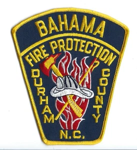 Bahama (Durham County) NC North Carolina Fire Protection patch - NEW! - Picture 1 of 1